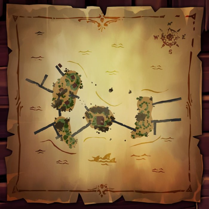 Map icons sea of thieves