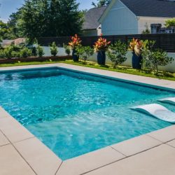 Rectangle pool modern pools inground swimming heathwood historic columbia sc details custom