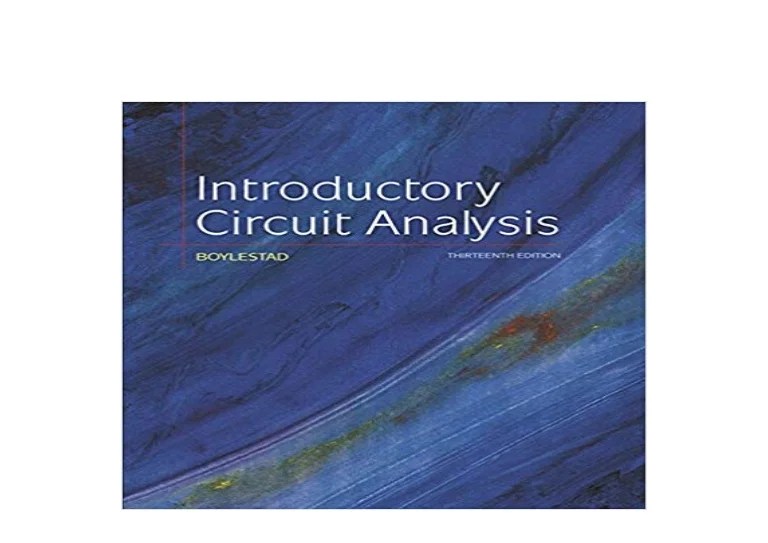 Introductory circuit analysis 13th ed