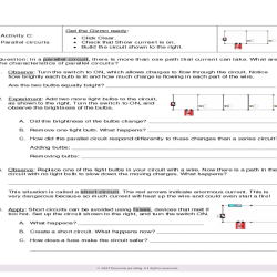 Circuits gizmo answer key pdf