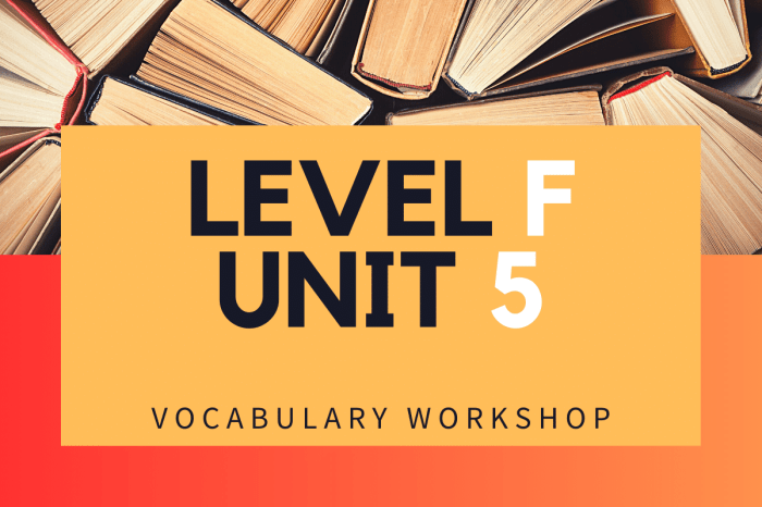 Sadlier vocabulary workshop level f unit 1