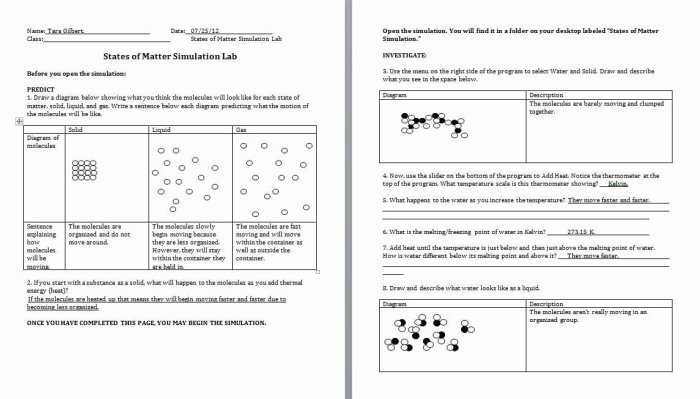 Chemistry classifying matter worksheet answer key