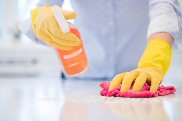 Module 5 environmental cleaning and disinfecting answers